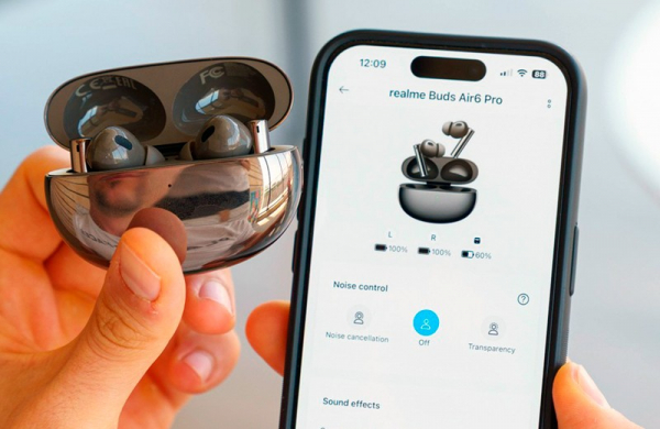 Обзор Realme Buds Air 6 Pro: элегантных TWS наушников в классической форме