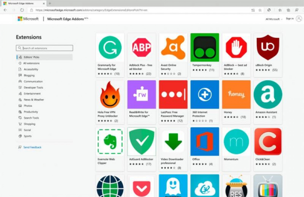 ТОП 10 лучших расширений Microsoft Edge добавляющих браузеру дополнительные функции
