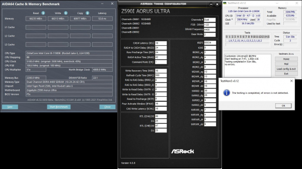 Обзор и тест оперативной памяти Neo Forza Faye DDR4-4400 2x16Gb