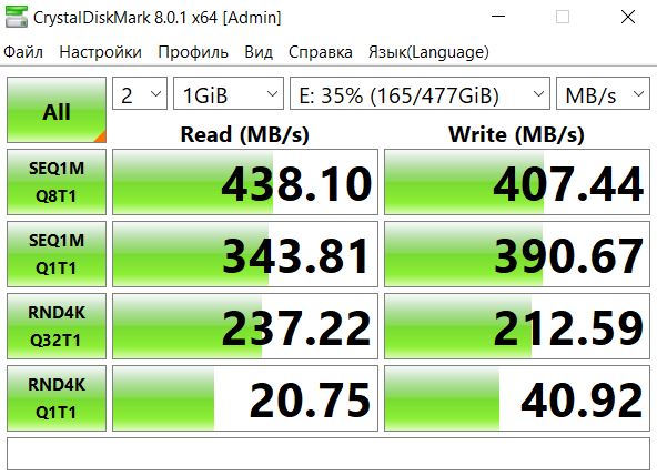 Обзор и тестирование внешнего твердотельного накопителя ADATA SE800 на 512 ГБ