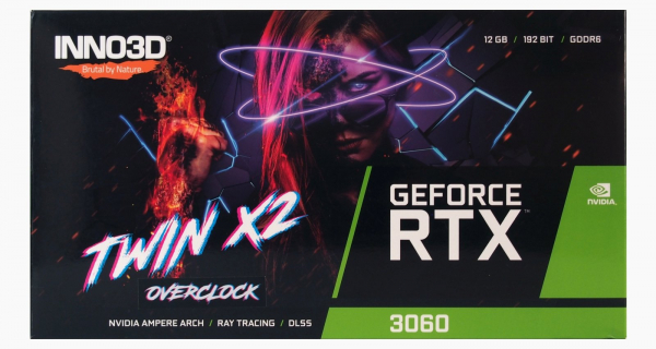 Обзор и тест видеокарты INNO3D GeForce RTX 3060 Twin X2 OC